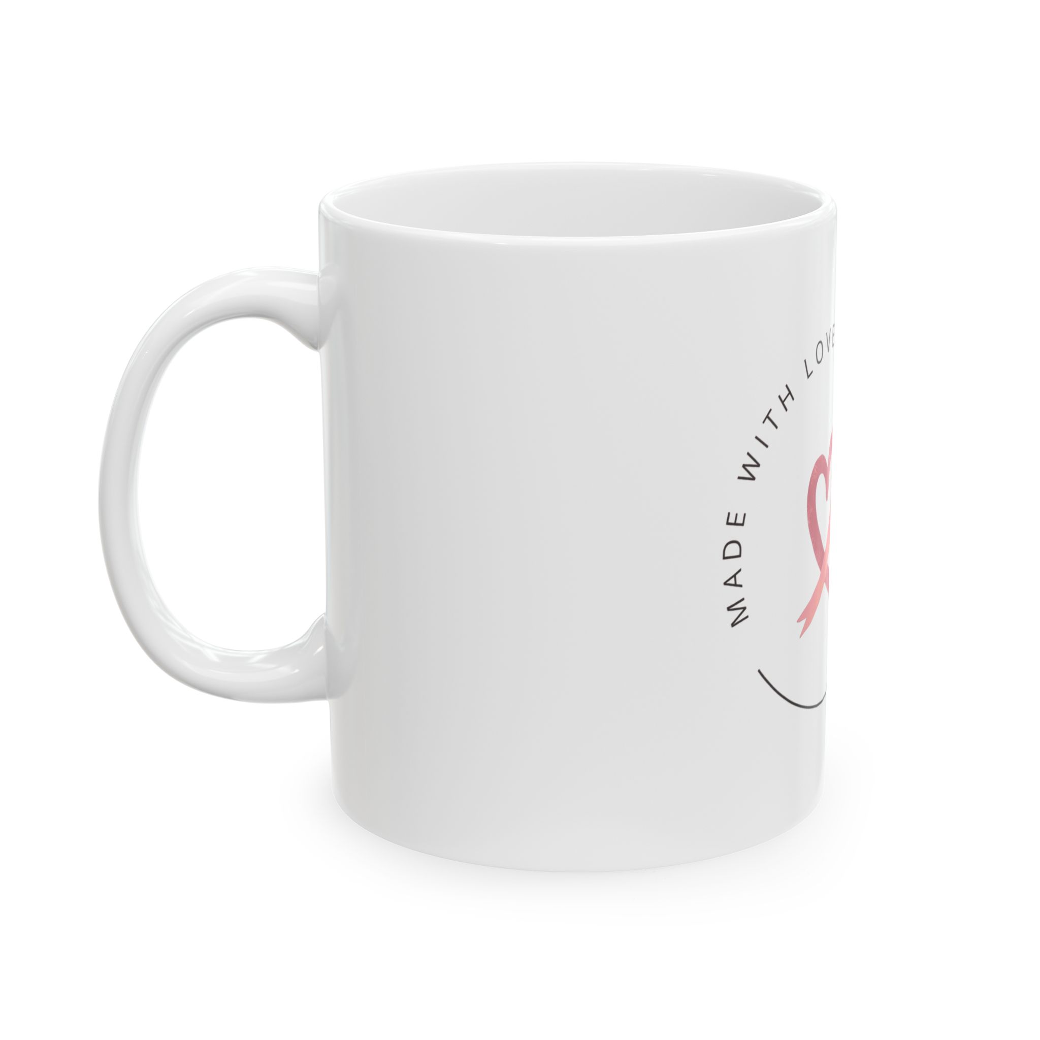 Made with Love Ceramic Mug 11oz - Image 3