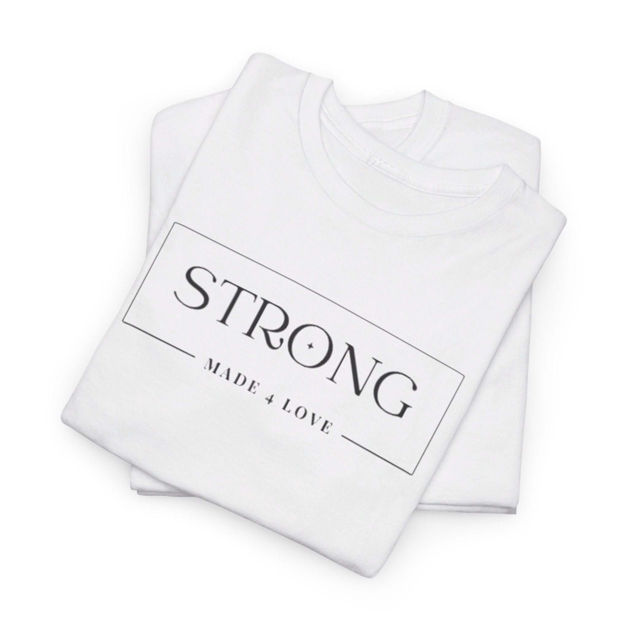 Strong Made 4 Love Unisex Heavy Cotton Tee - Image 5