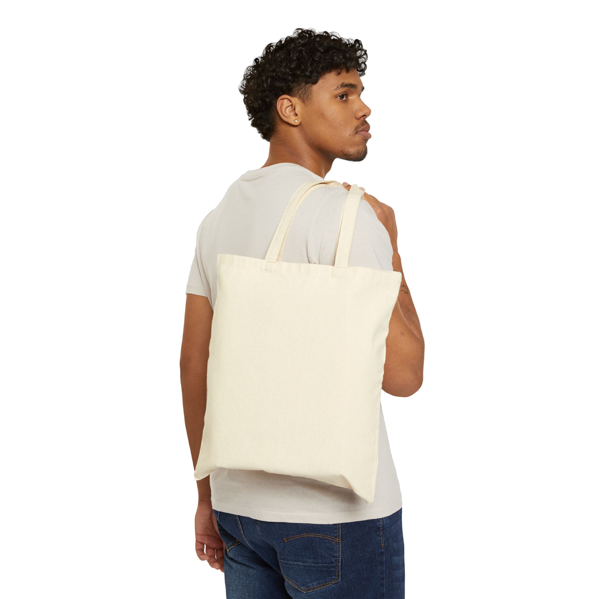 Made 4 LOVE Cotton Canvas Tote Bag - Image 4