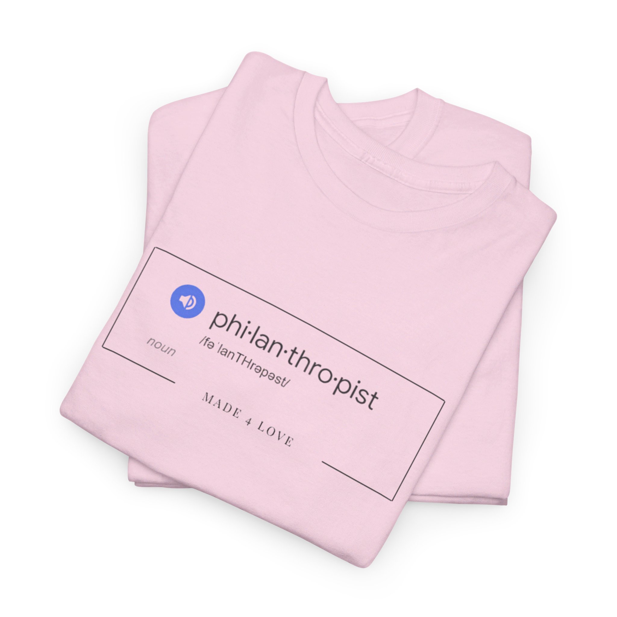 Philanthropist Unisex Heavy Cotton Tee - Image 5