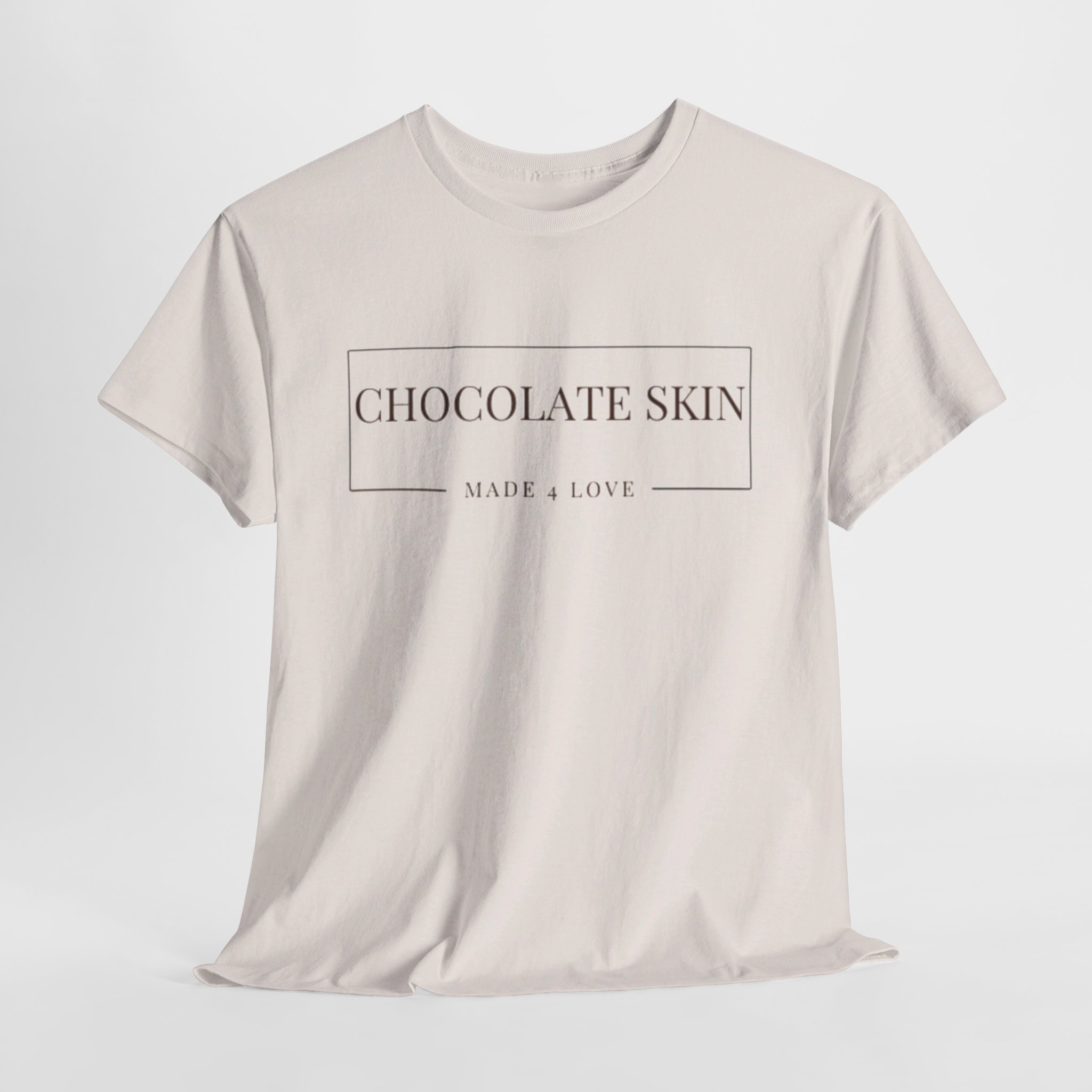 Chocolate Skin Unisex Heavy Cotton Tee