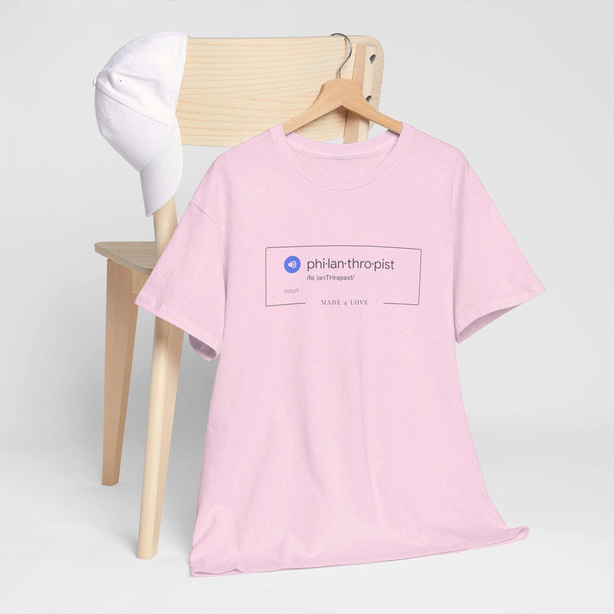 Philanthropist Unisex Heavy Cotton Tee - Image 8