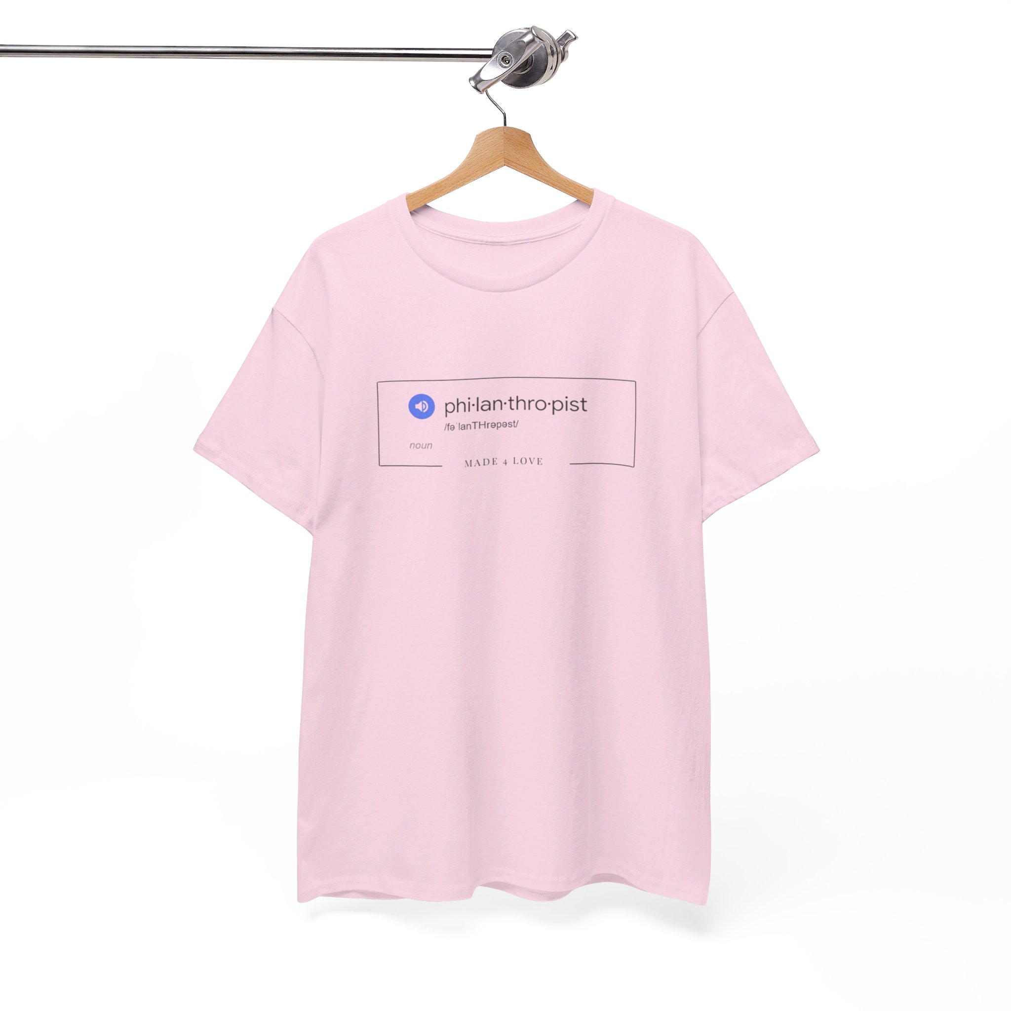 Philanthropist Unisex Heavy Cotton Tee - Image 7