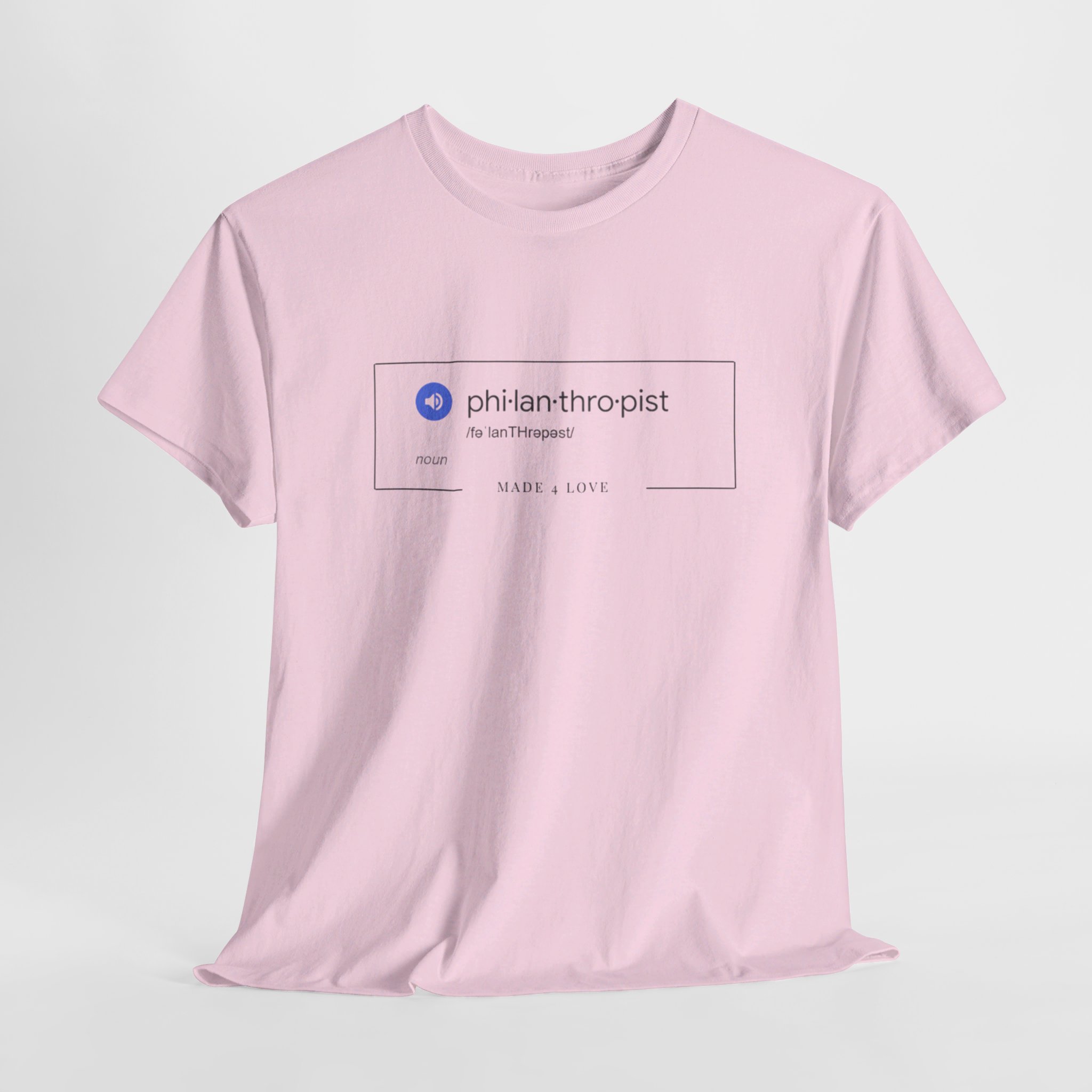 Philanthropist Unisex Heavy Cotton Tee - Image 6