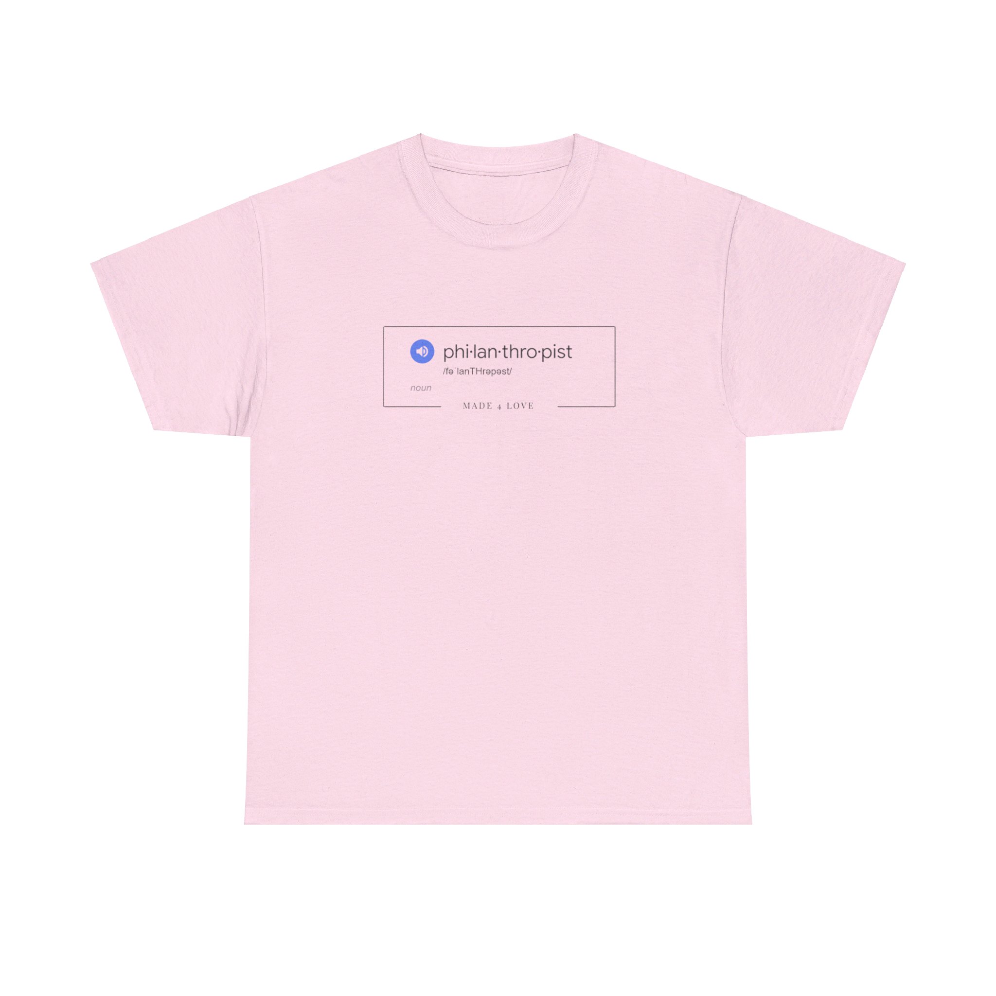 Philanthropist Unisex Heavy Cotton Tee