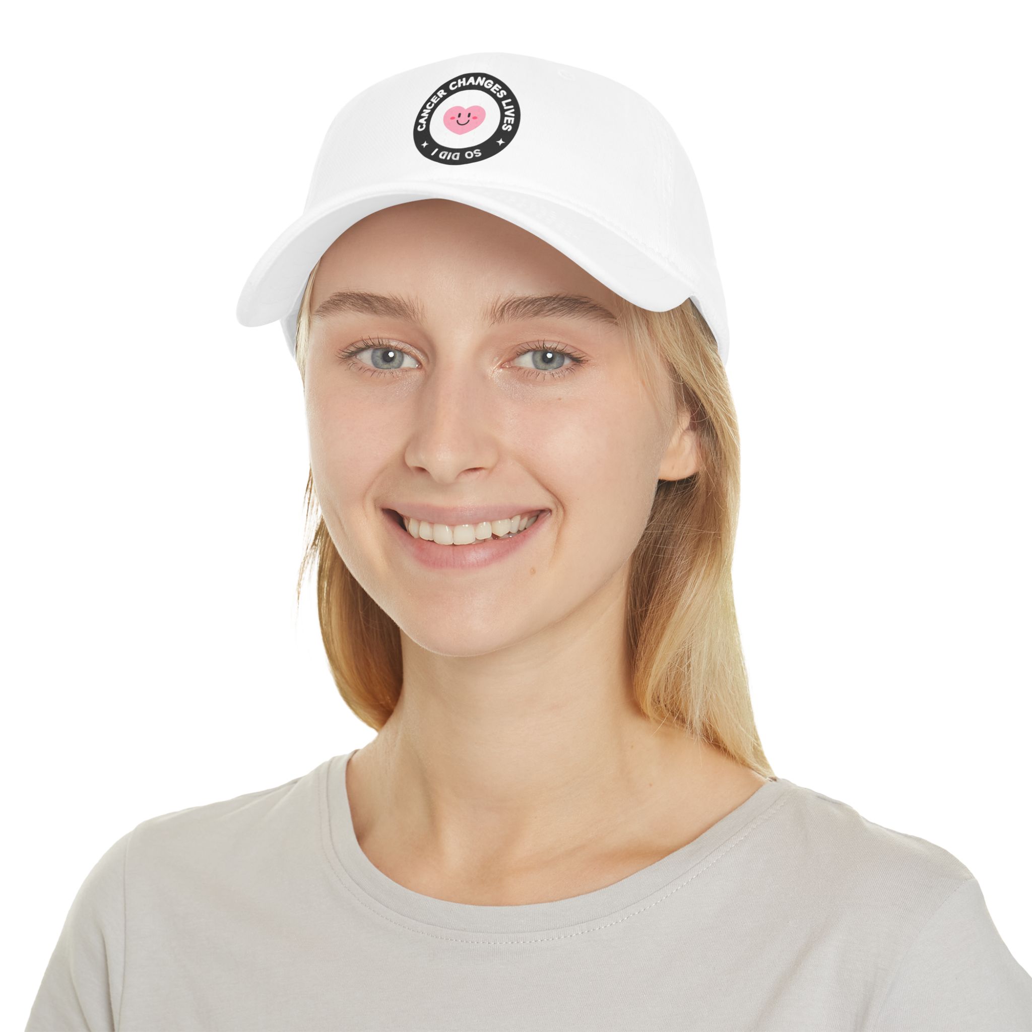 Cancer changes lives Baseball Cap - Image 4