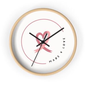 Made 4 Love 10" Wall Clock