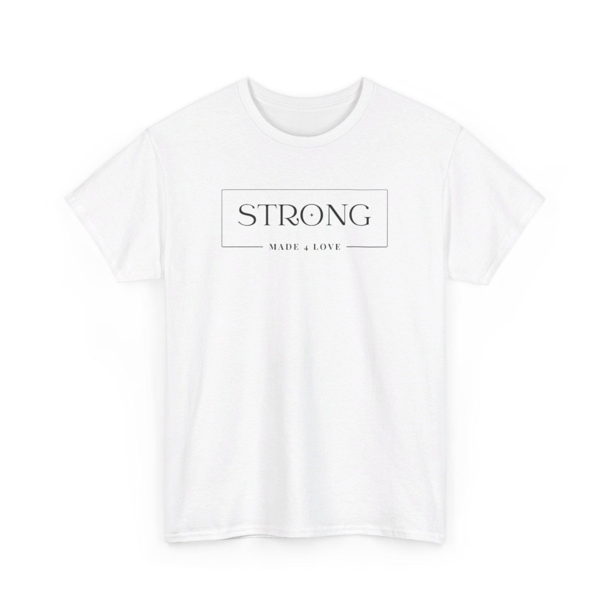 Strong Made 4 Love Unisex Heavy Cotton Tee - Image 3