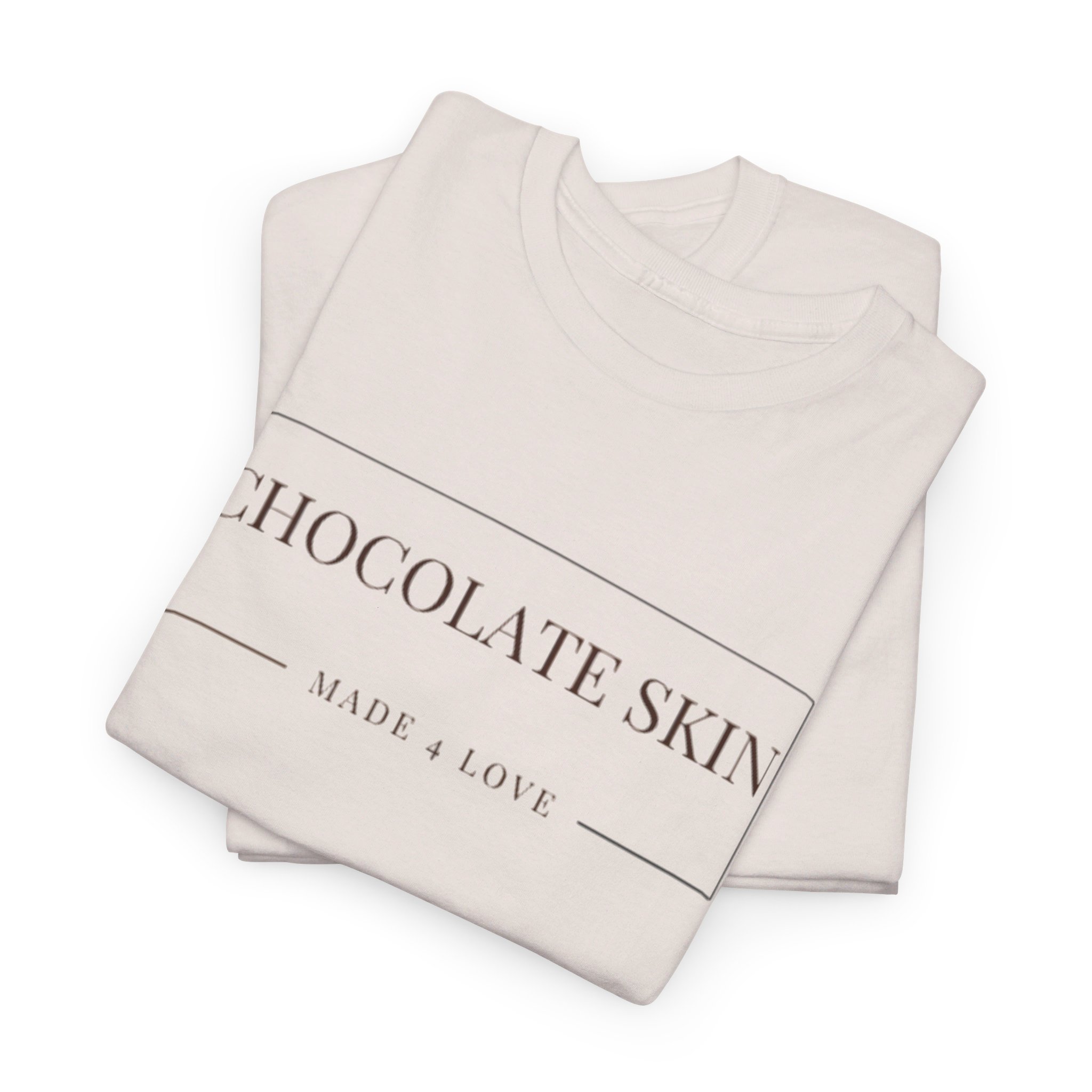 Chocolate Skin Unisex Heavy Cotton Tee - Image 6