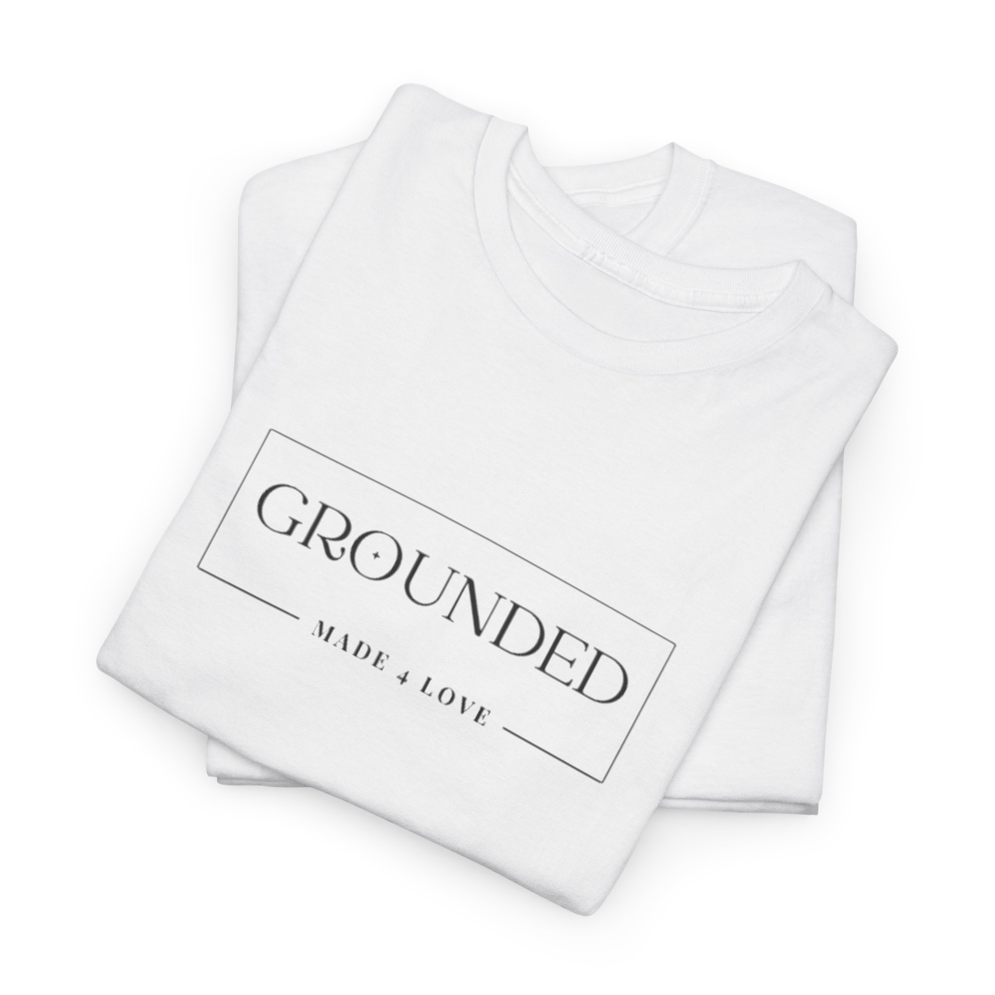 Grounded Made 4 Love Unisex Heavy Cotton Tee - Image 5