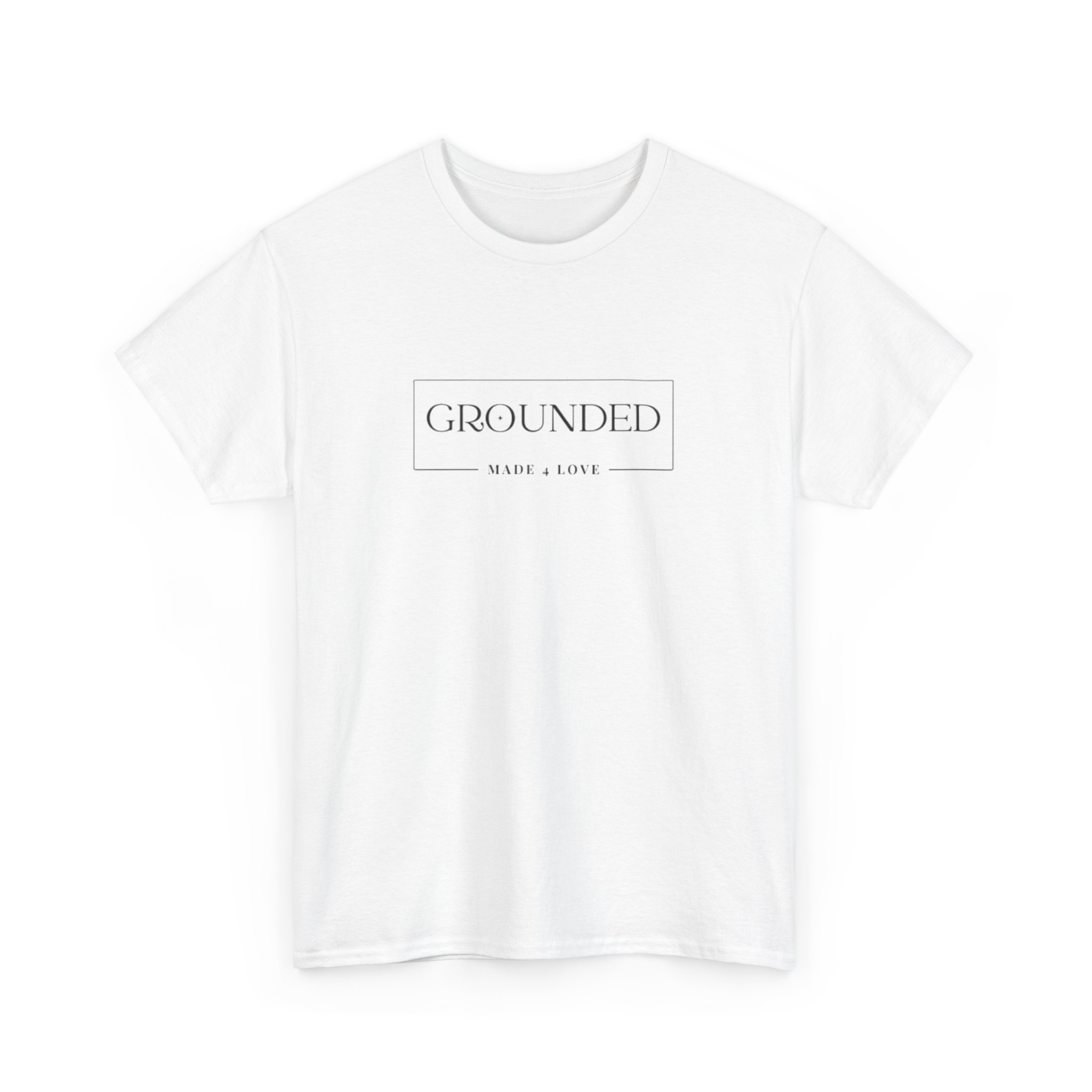 Grounded Made 4 Love Unisex Heavy Cotton Tee - Image 3