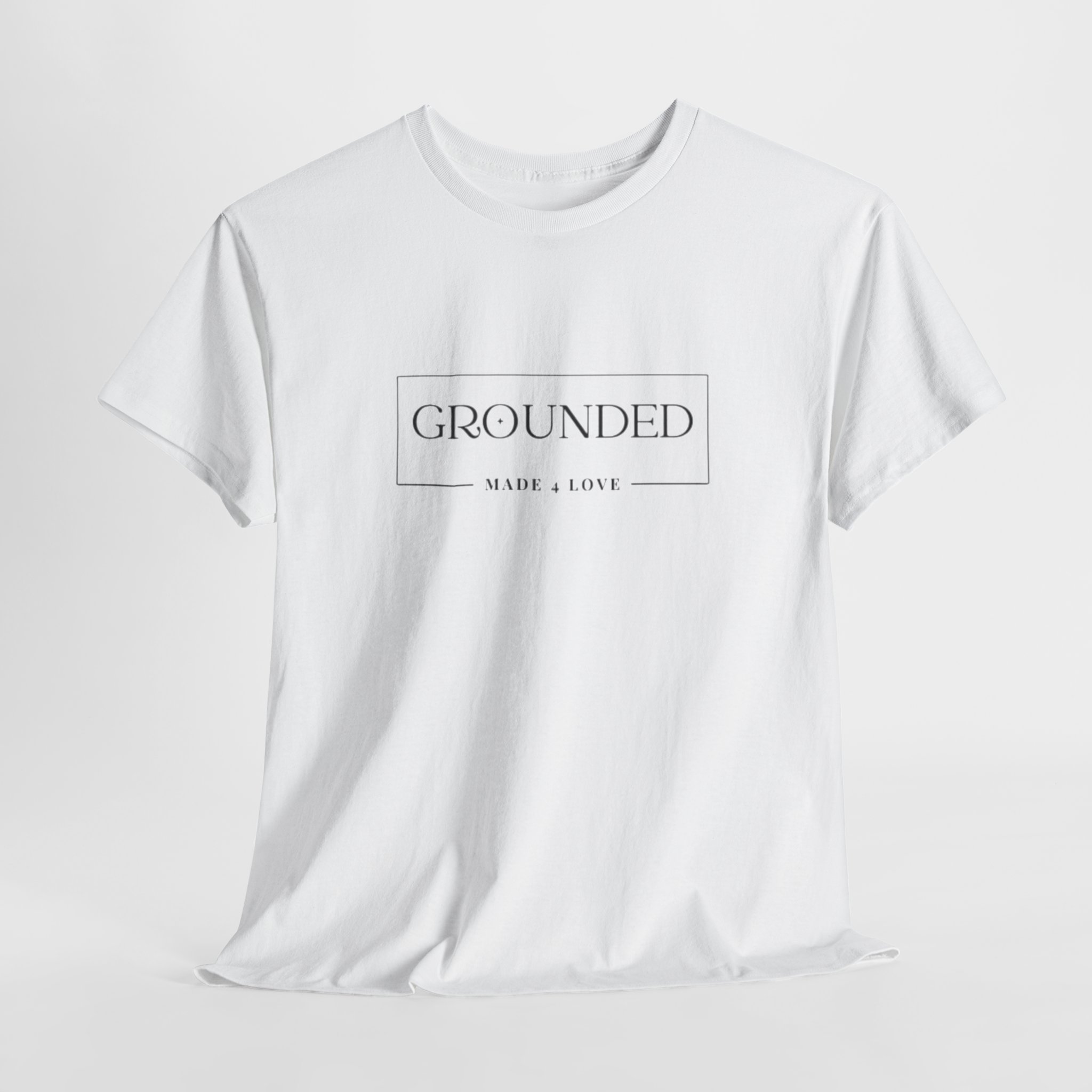 Grounded Made 4 Love Unisex Heavy Cotton Tee - Image 6