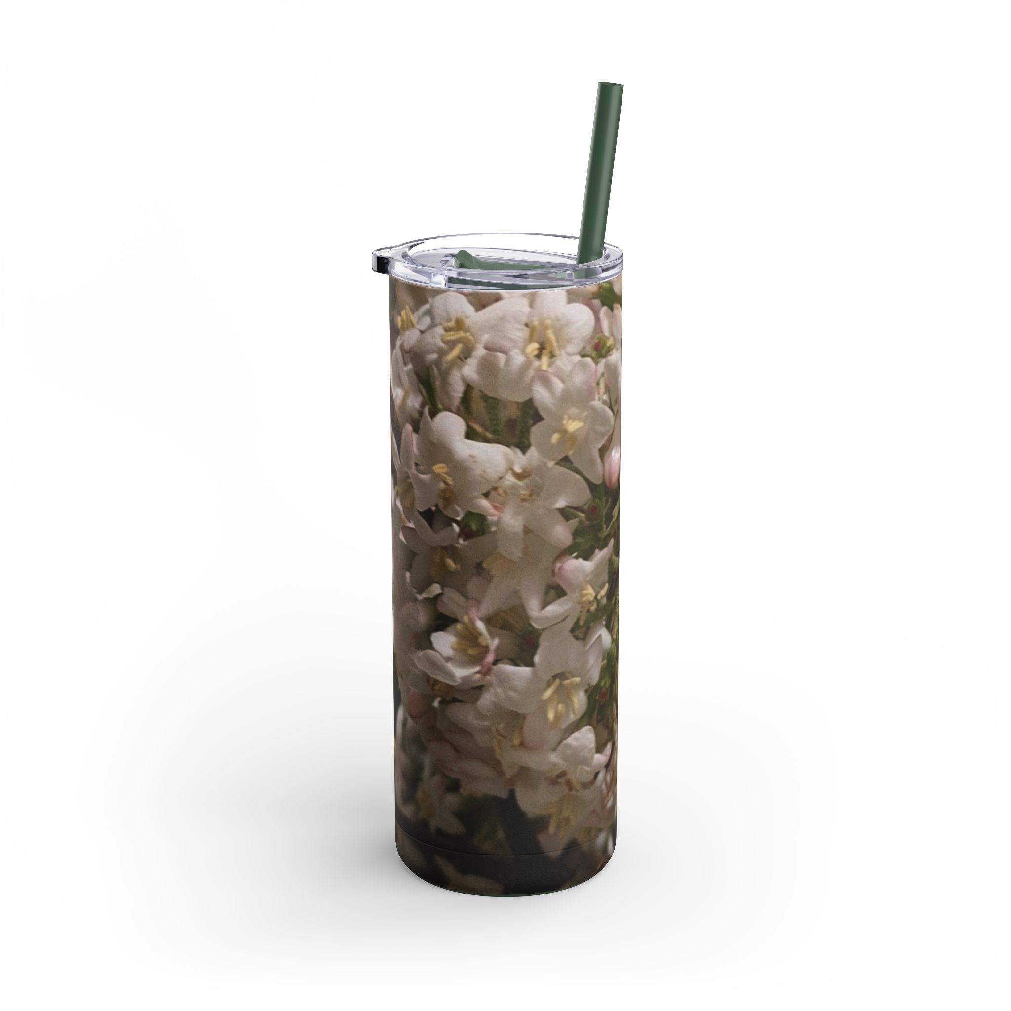 Floral Maars Maker Skinny Matte Tumbler, 20oz - Image 2