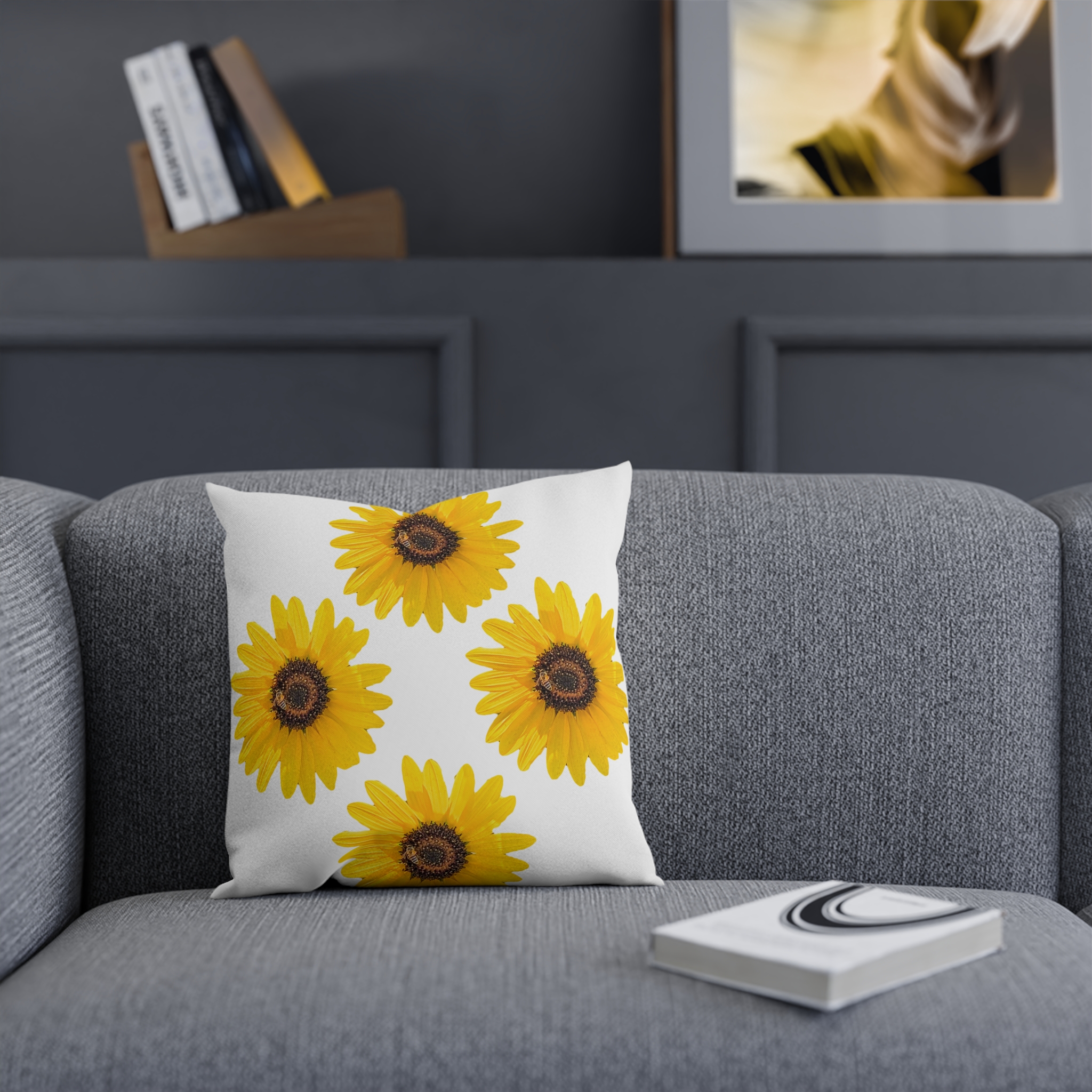 Sunflower Cushion - Image 3