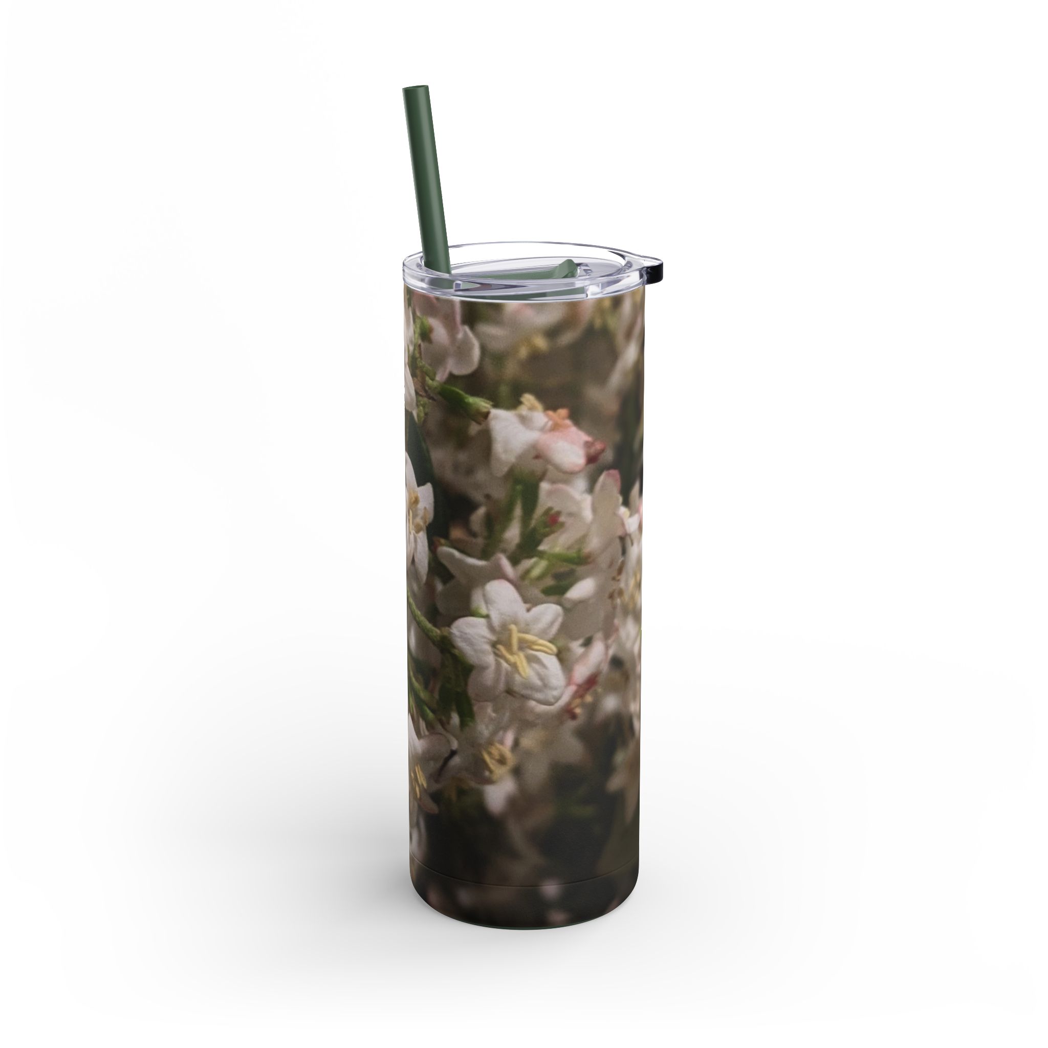 Floral Maars Maker Skinny Matte Tumbler, 20oz - Image 4
