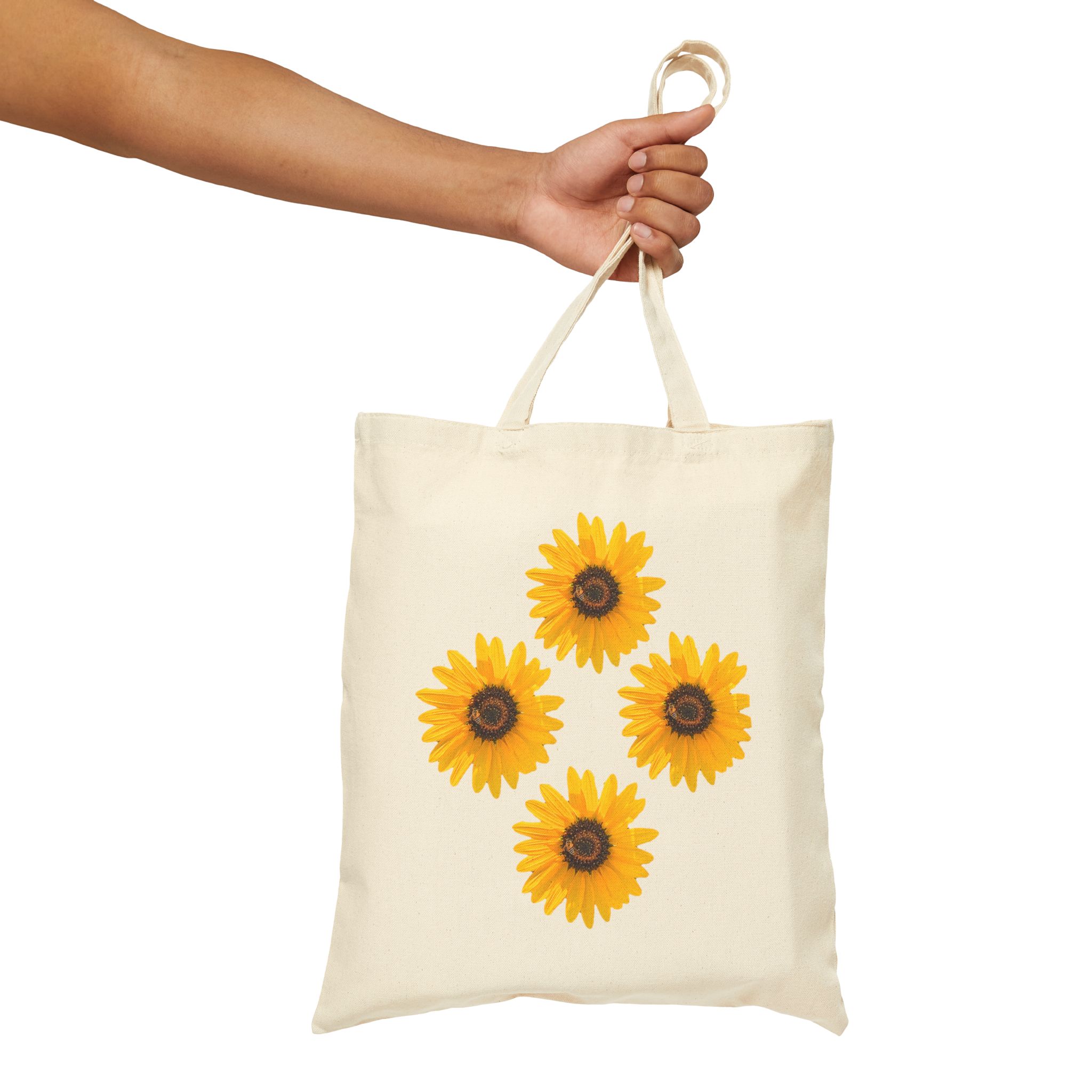 Sunflower Floral Tote Bag - Image 5