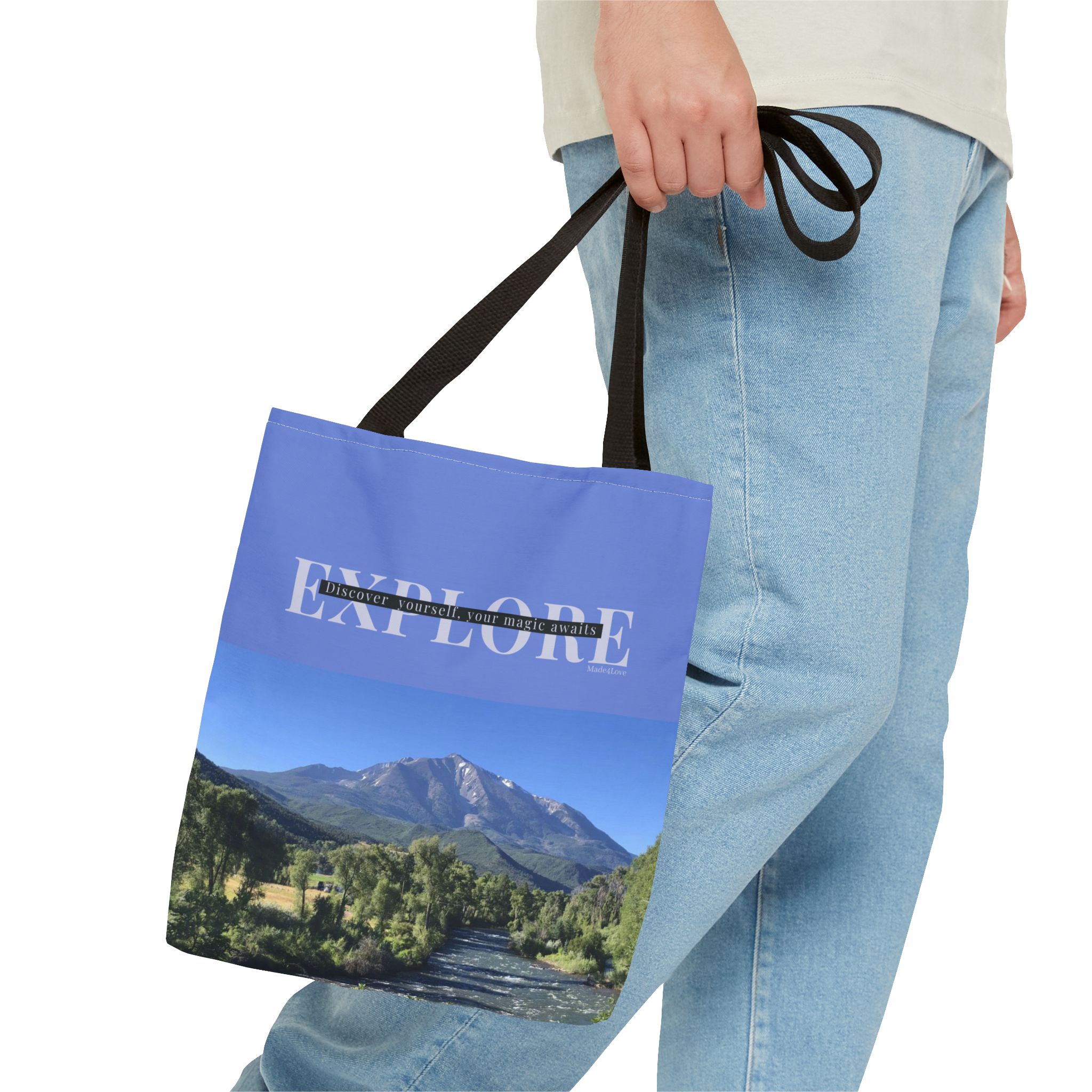 Explore the Rockies Tote Bag - Image 3