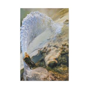 Sempaya Hot Springs on Matte Canvas, Stretched, 1.25"
