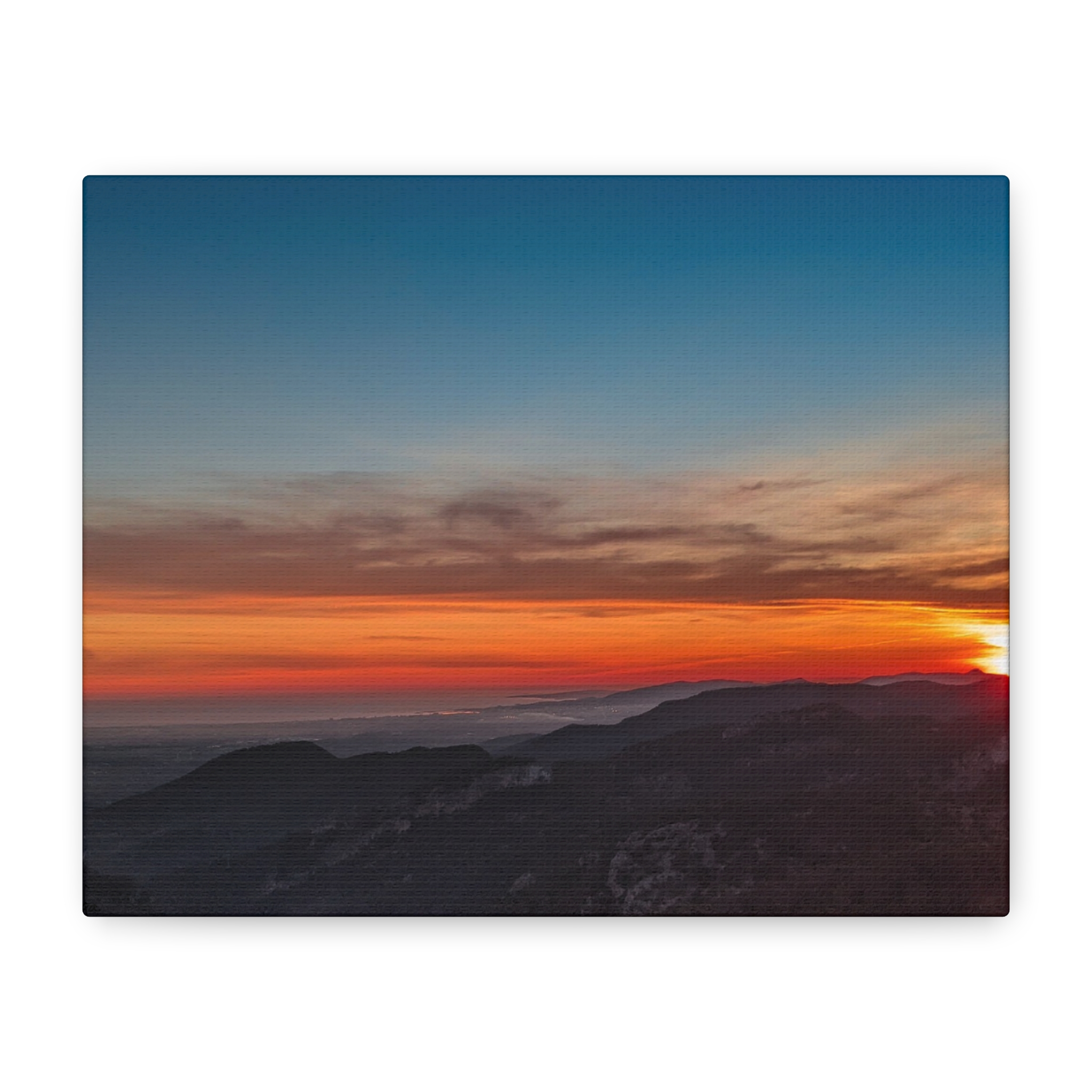 Fiery Sunset in Serra De Tramuntana Mountains on Matte canvas , Stretched, 1.25" - Image 5