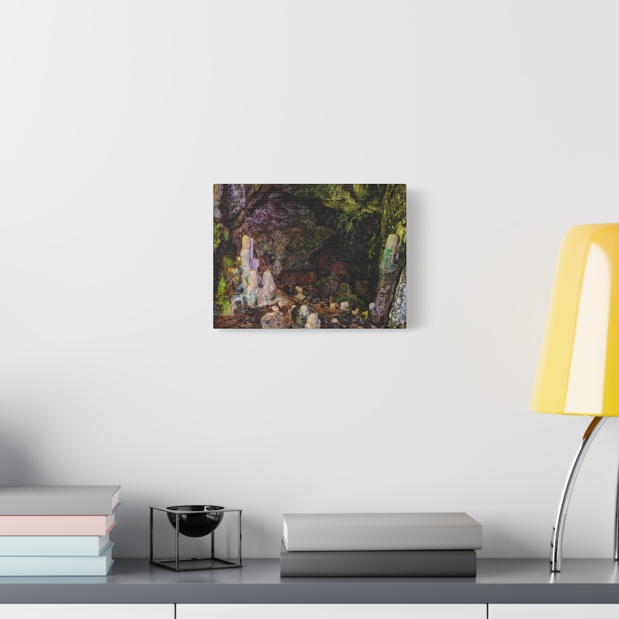 Amabere caves stalagmites on Matte Canvas, Stretched, 1.25" - Image 3
