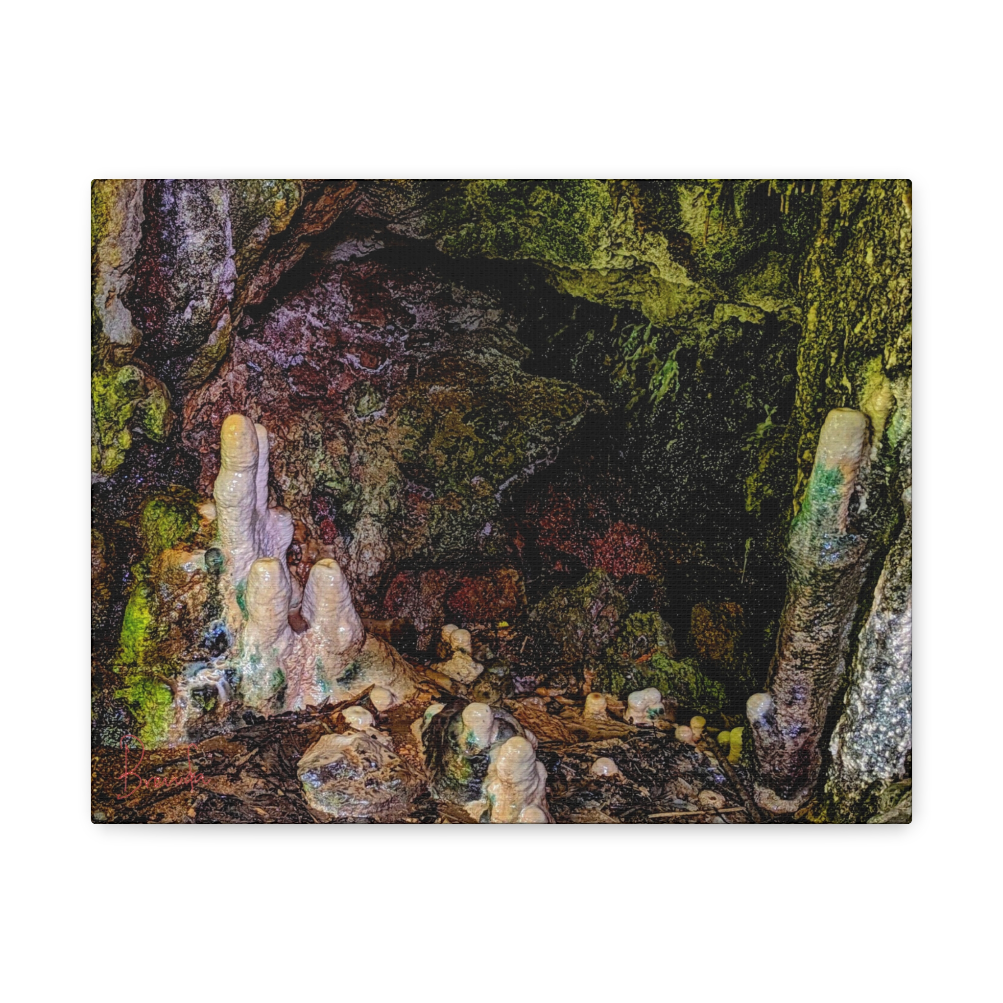 Amabere caves stalagmites on Matte Canvas, Stretched, 1.25" - Image 5