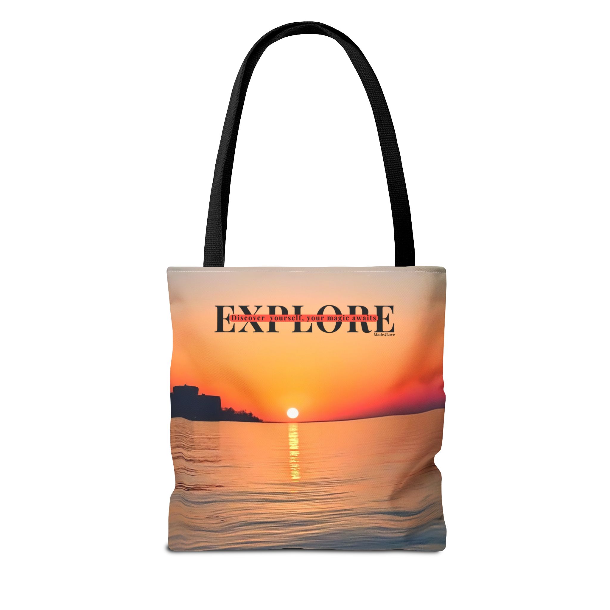 Explore Lake Erie Sunset Tote Bag - Image 2