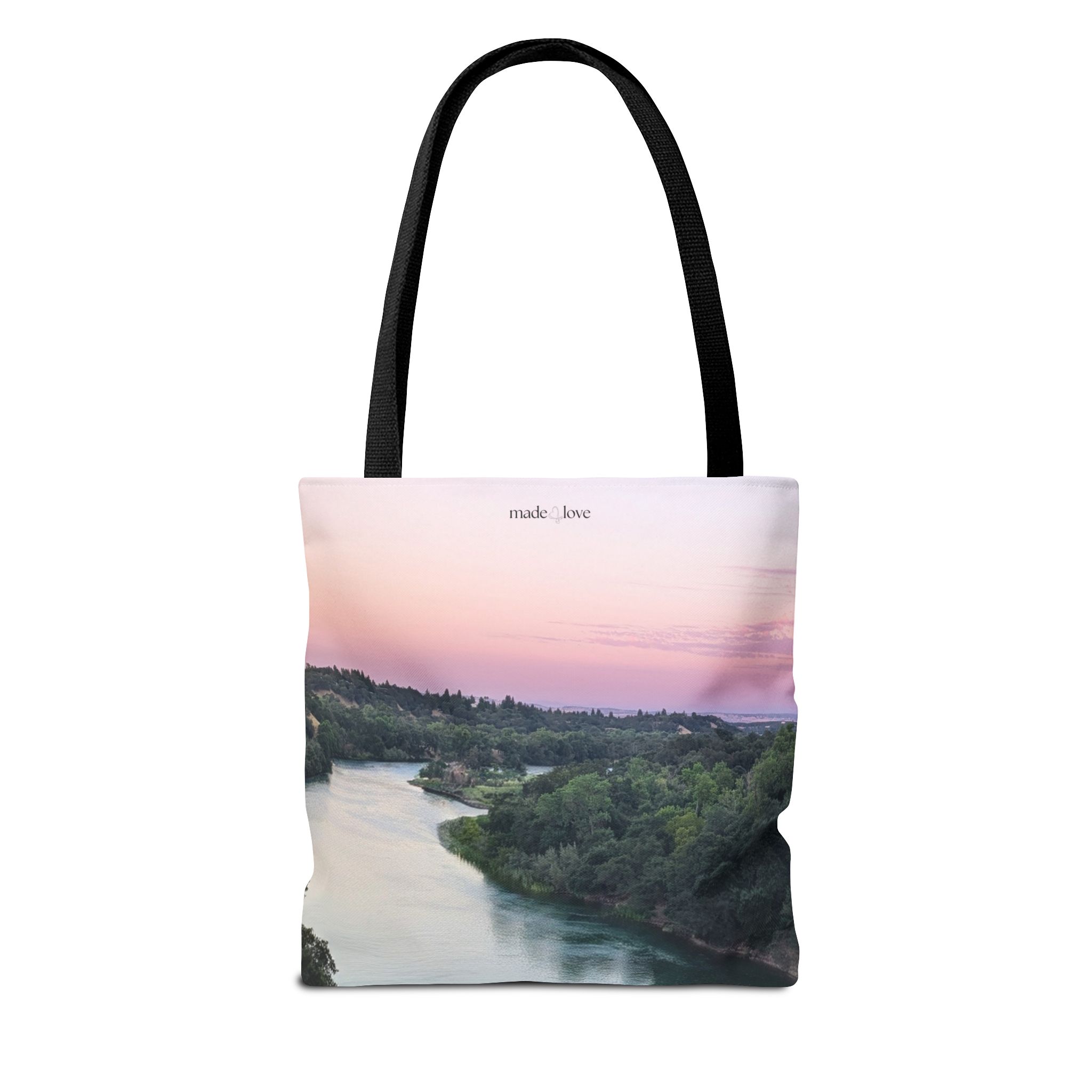 Afterglow Flow – Sacramento River Tote bag - Image 2