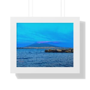 Mount Vesuvius Framed Horizontal Poster