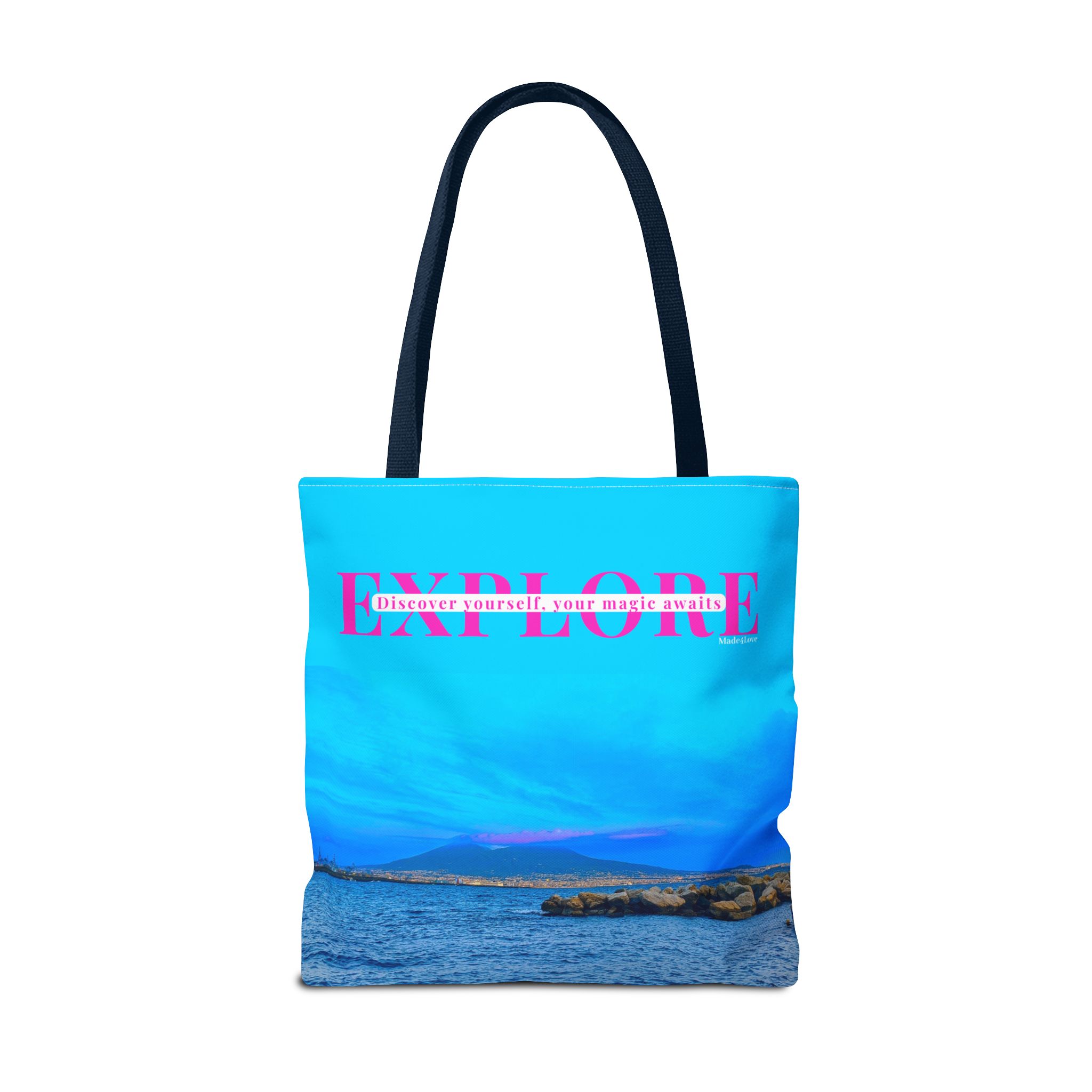 Explore Mount Vesuvius Tote Bag - Image 2
