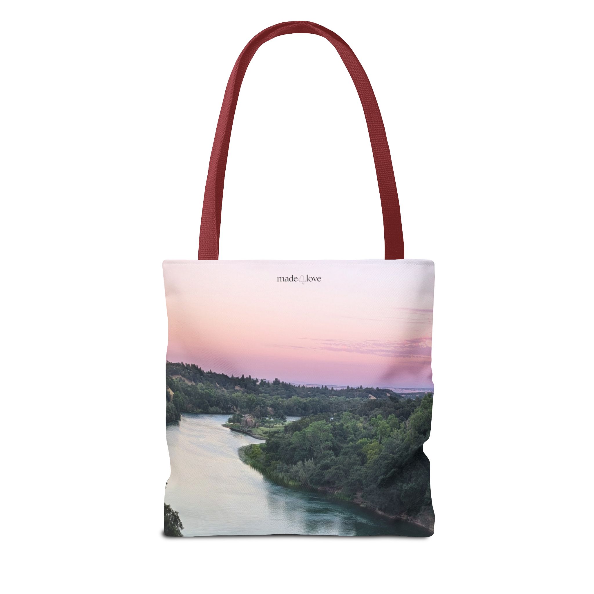 Afterglow Flow – Sacramento River Tote bag - Image 6