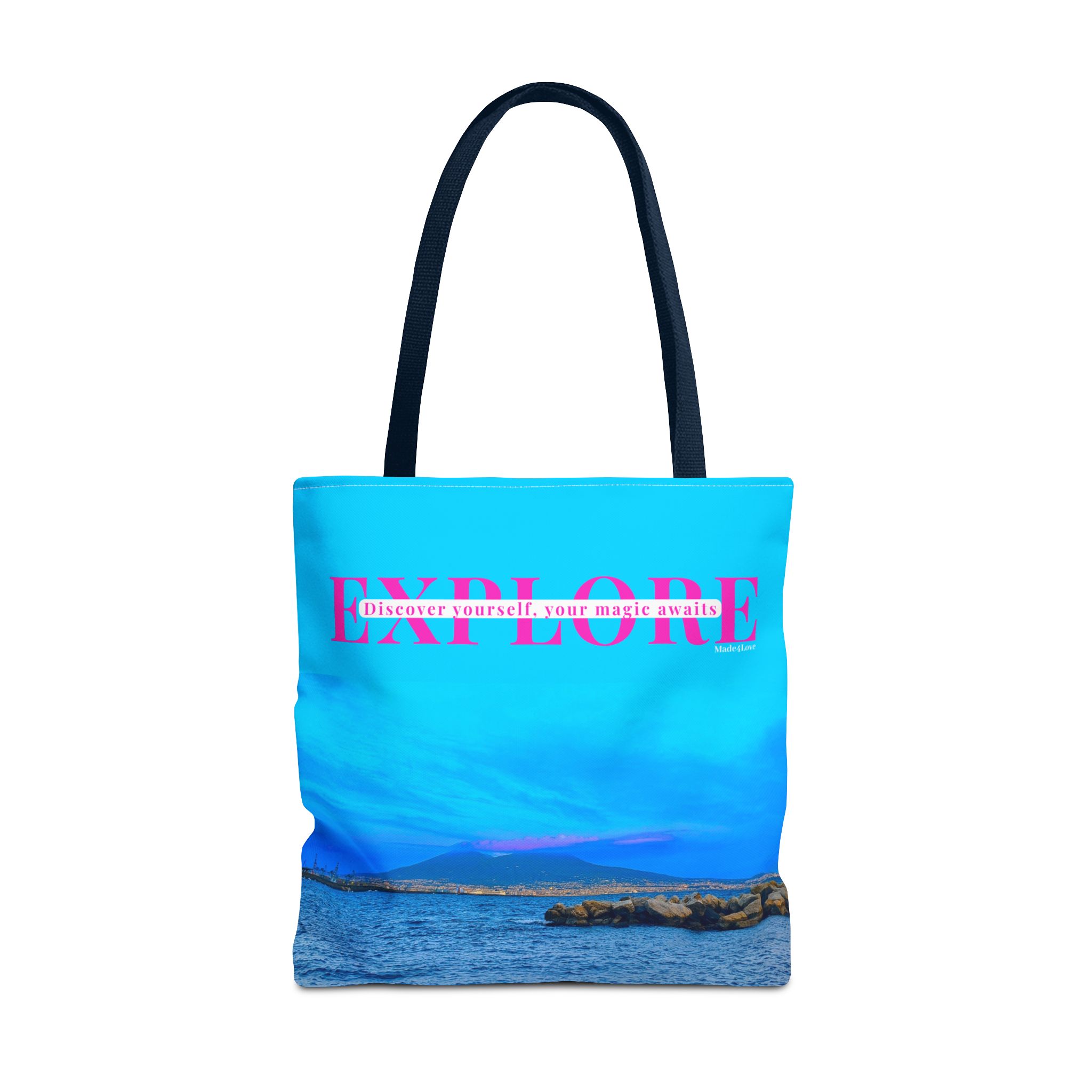 Explore Mount Vesuvius Tote Bag