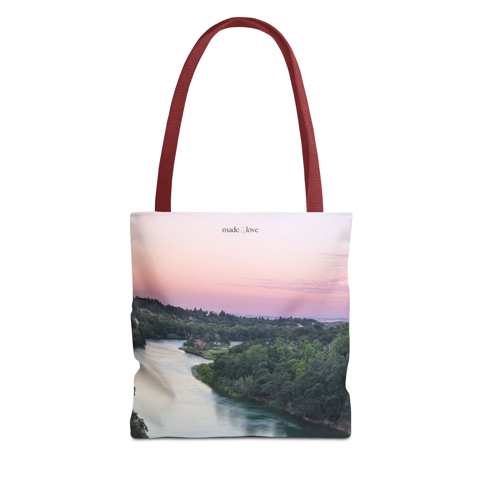Afterglow Flow – Sacramento River Tote bag - Image 5