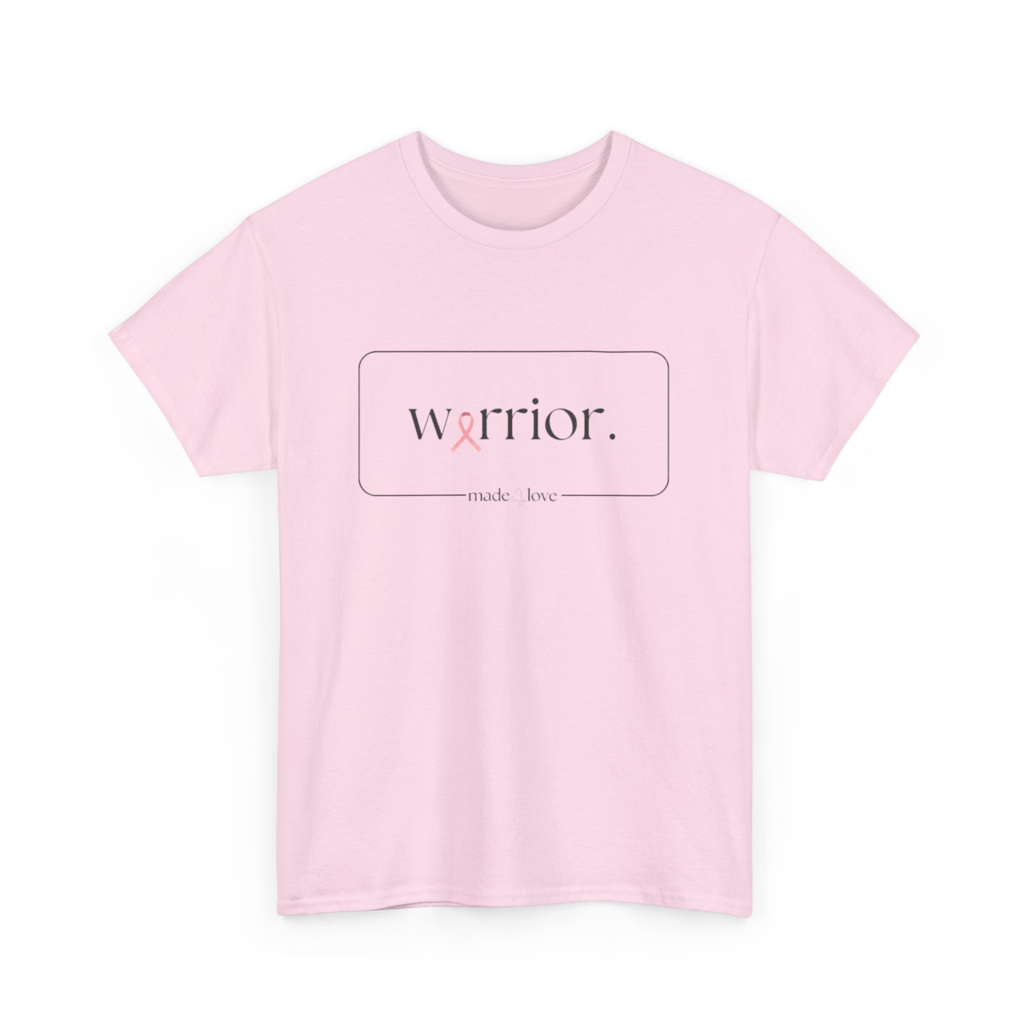 Warrior Made 4 Love Unisex Heavy Cotton Tee - Image 3