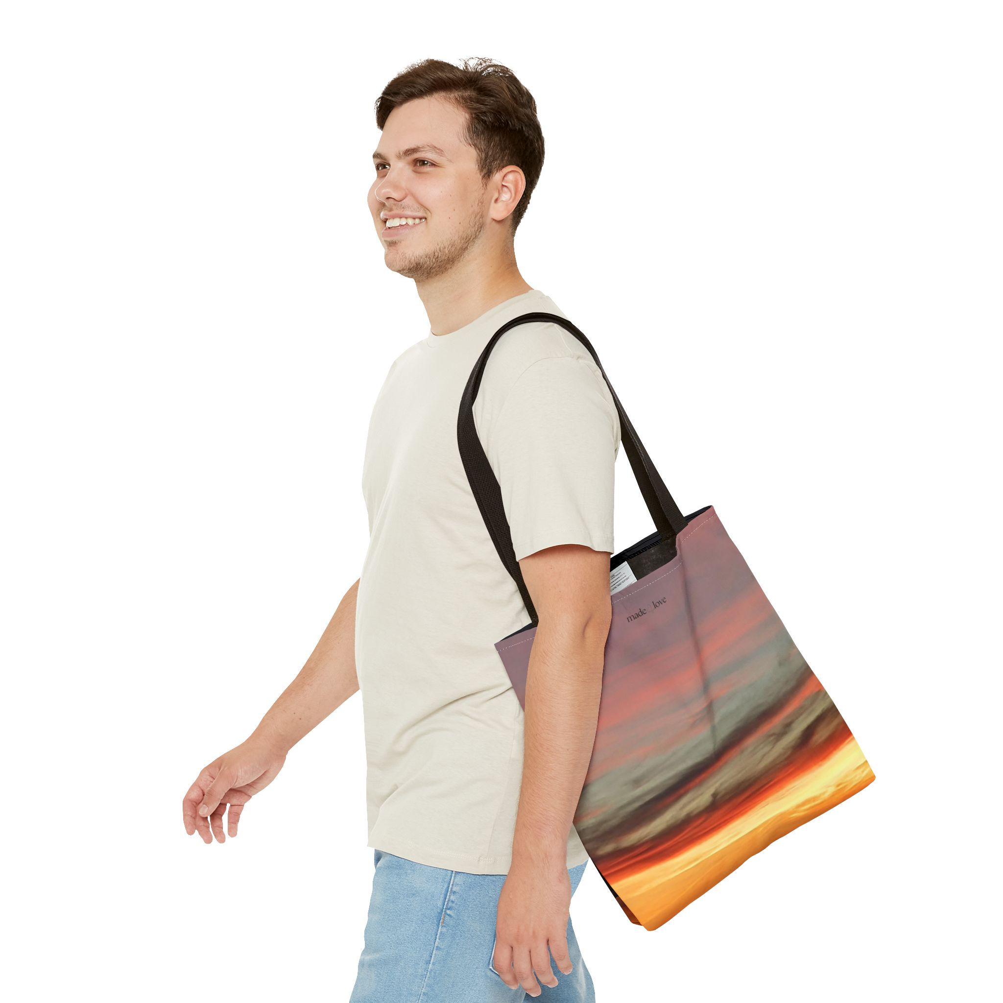 Sunset Whispers Tote Bag - Image 7