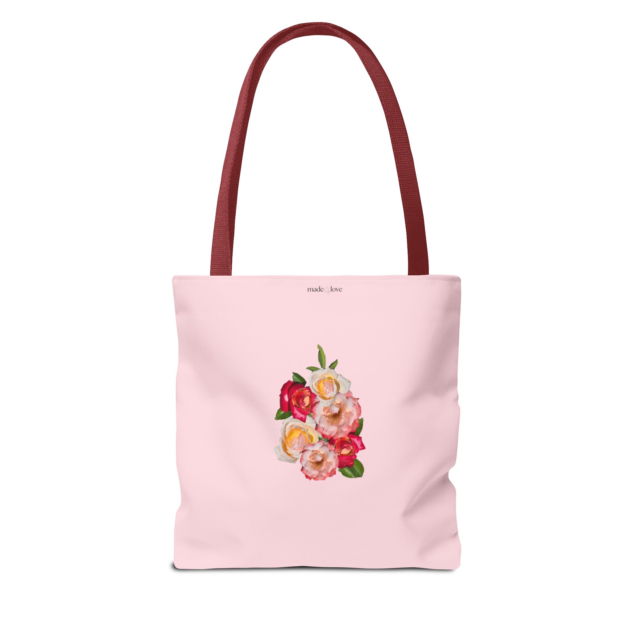 Rose Radiance Floral Tote Bag - Image 2
