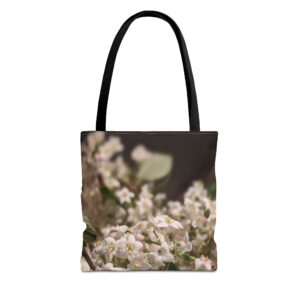 Viburnum x burkwoodii ‘Anne Russell’ flowers Tote Bag